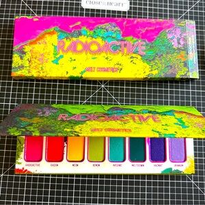Melt Cosmetics Radioactive pressed pigment palette NIB